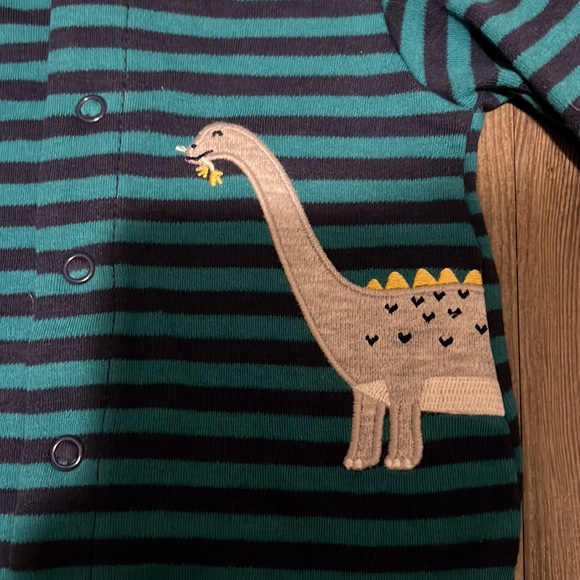 Blue Baby Dinosaur Carter’s Snap & Play NWT - Picture 2 of 5